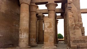 Columnas en Kom Ombo