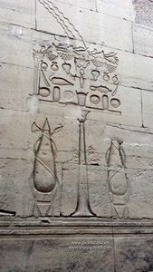 Columnas en Kom Ombo