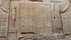 Columnas en Kom Ombo