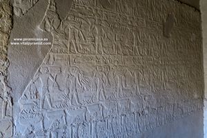 Grabados en c&aacute;maras egipcias