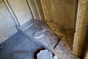 Matadero de animales en Saqqara Egipto