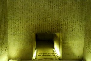 Jerogl&iacute;ficos Pir&aacute;mide de Unas