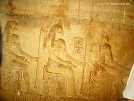 Grabado de los faraones