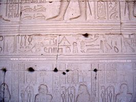 Jerogl&iacute;ficos Egipto Dendera