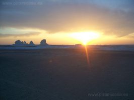 Puesta de Sol desierto Egipto