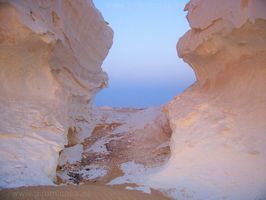 Rocas desierto y arena