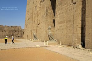 Muro Edfu Grabado