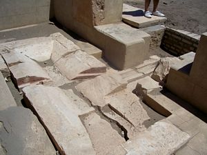 Granito en Egipto,  en la  Isla Elefantina