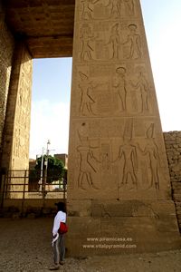 Sala de las Tres Llaves de Karnak