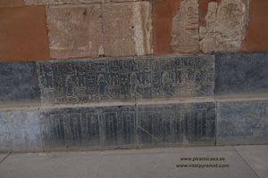 Sala de las Tres Llaves de Karnak