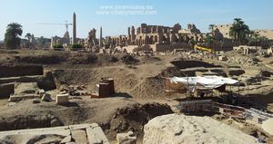 obras templo de Karnak