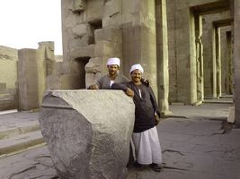 Guardianes Egipcios en Kom Ombo