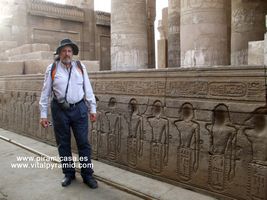 Gabriel Silva en Egipto Kom Ombo