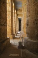 Pasillo entre columnas