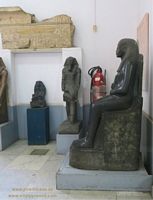 Estatua Museo de El Cairo fotos im&aacute;genes