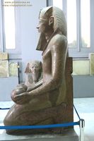 estatua granito pulido Museo de El Cairo fotos im&aacute;genes