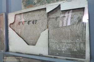 Grabados piedra Museo de El Cairo fotos im&aacute;genes
