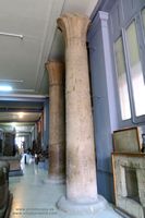 Columnas granito Museo de El Cairo fotos im&aacute;genes