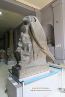 Horus en Museo de El Cairo fotos im&aacute;genes