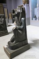 Anubis Museo de El Cairo fotos im&aacute;genes