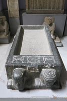 mortero de  piedra Museo de El Cairo fotos im&aacute;genes