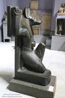 Anubis Egipto Museo de El Cairo fotos im&aacute;genes