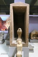 Horus estatua en Museo de El Cairo fotos im&aacute;genes