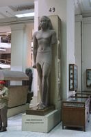 Estatua egipcio  Museo de El Cairo fotos im&aacute;genes