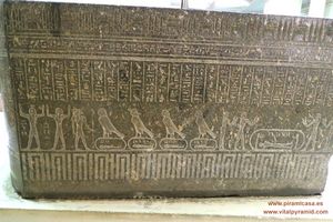 sarc&oacute;fago jerogl&iacute;ficos Museo de El Cairo foto