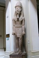 Faraon granito Museo de El Cairo fotos im&aacute;genes