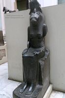 Diosa Sekhmet Museo de El Cairo fotos im&aacute;genes