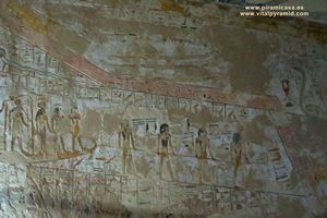 Jerogl&iacute;ficos  cripta del Valle de los Reyea