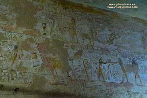 Jerogl&iacute;ficos  cripta del Valle de los Reyea