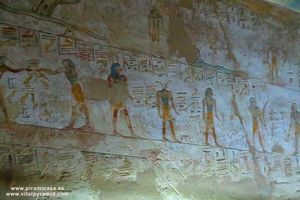 Jerogl&iacute;ficos  cripta del Valle de los Reyea